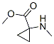 Structure of Cyclopropanecarboxylicacid, 1-(methylamino)-, methyl ester