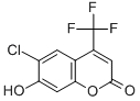 Structure of 6-CHLORO-7-HYDROXY-4-(TRIFLUOROMETHYL)COUMARIN