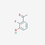 Structure of 2'-FLUORO-3'-HYDROXYACETOPHENONE