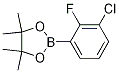 Structure of 2-(3-Chloro-2-fluorophenyl)-4,4,5,5-tetramethyl-1,3,2-dioxaborolane