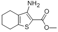 Structure of 3-AMINO-4,5,6,7-TETRAHYDRO-BENZO[B]THIOPHENE-2-CARBOXYLIC ACID METHYL ESTER