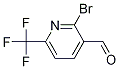 Structure of 2-broMo-6-(trifluoroMethyl)pyridine-3-carbaldehyde