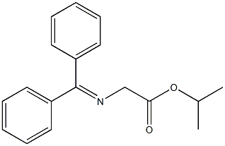 Structure of N-(Diphenylmethylene)-glycine 1-methylethyl ester