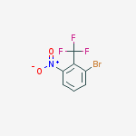 Structure of 1-BroMo-3-nitro-2-(trifluoroMethyl)benzene