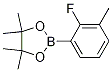 Structure of 2-(2-Fluoro-3-methylphenyl)-4,4,5,5-tetramethyl-1,3,2-dioxaborolane