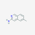 6-methylisoquinolin-3-amine结构式