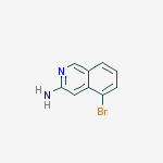 Structure of 5-Bromoisoquinolin-3-amine