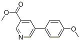 Structure of methyl 5-(4-methoxyphenyl)pyridine-3-carboxylate