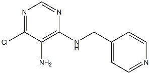 Structure of 6-Chloro-N4-pyridin-4-ylMethyl-pyriMidine-4,5-diaMine