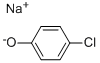 Structure of 4-CHLOROPHENOL SODIUM SALT