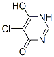 Structure of 5-chloro-6-hydroxy-1H-pyrimidin-4-one