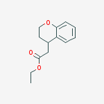 Structure of Ethyl 2-(3,4-dihydro-2h-chromen-4-yl)acetate