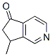 Structure of 5H-Cyclopenta[c]pyridin-5-one,6,7-dihydro-7-methyl-, (+)-