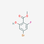 Structure of Methyl 4-broMo-2-fluoro-6-hydroxybenzoate