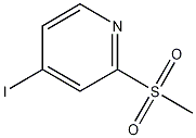 Structure of 4-Iodo-2-(methylsulfonyl)pyridine