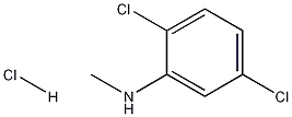 Structure of 2,5-Dichloro-N-methylaniline HCl