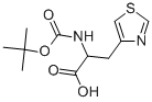 Structure of BOC-3-(4-THIAZOLYL)-DL-ALANINE