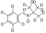 Structure of N-TERT-BUTYL-D9-PHENYL-D5-NITRONE