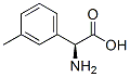 Structure of Benzeneacetic acid, alpha-amino-3-methyl-, (alphaS)-