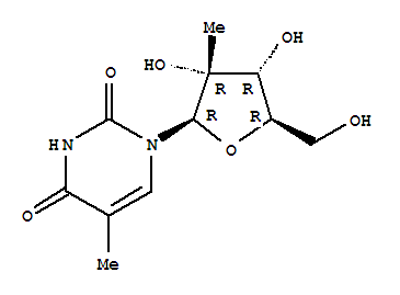 Structure of 5-Methyl-2-C-methyl-uridine