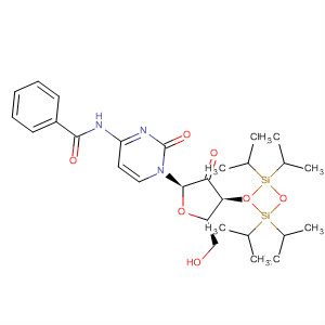 Structure of Cytidine,N-benzoyl-2'-deoxy-2'-oxo-3',5'-O-[tetrakis(1-methylethyl)-1,3-disiloxanediyl]-