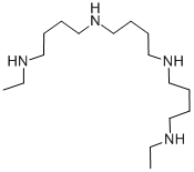 Structure of N(1),N(14)-bis(ethyl)homospermine