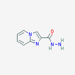 Imidazo[1,2-a]pyridine-2-carbohydrazide结构式