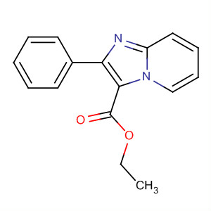 Structure of ETHYL 2-PHENYLIMIDAZO[1,2-A]PYRIDINE-3-CARBOXYLATE