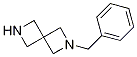 Structure of 2-benzyl-2,6-diazaspiro[3.3]heptane