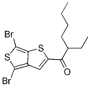 Structure of 1-(4,6-dibroMothieno[3,4-b]thiophen-2-yl)-2-ethylhexan-1-one