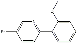 Structure of 5-bromo-2-(2-methoxyphenyl)pyridine