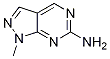 1-Methyl-1H-pyrazolo[3,4-d]pyrimidin-6-amine结构式