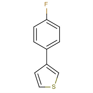 Structure of Thiophene, 3-(4-fluorophenyl)-