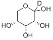 Structure of D-[1-2H]RIBOSE