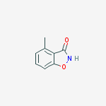 4-Methylbenzo[d]isoxazol-3-ol结构式
