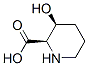 Structure of 2-Piperidinecarboxylicacid, 3-hydroxy-, (2R,3S)-