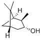 Structure of (-)-ISOPINOCAMPHEOL