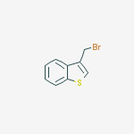 Structure of C9H7BrS