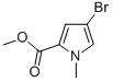 Structure of METHYL 4-BROMO-1-METHYL-1H-PYRROLE-2-CARBOXYLATE