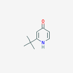 Structure of 2-tert-butylpyridin-4-ol
