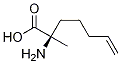 (R)-2-氨基-2-甲基-6-庚酸结构式