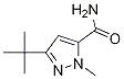 Structure of 3-tert-butyl-1-Methyl-1H-pyrazole-5-carboxaMide