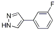 Structure of 4-(3-fluorophenyl)-1h-pyrazole
