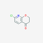 Structure of 7-chloro-2,3-dihydropyrano[2,3-b]pyridin-4-one