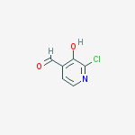 Structure of 2-chloro-3-hydroxypyridine-4-carbaldehyde