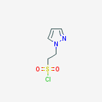 Structure of 2-pyrazol-1-ylethanesulfonyl Chloride