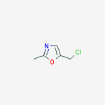 Structure of 5-(chloromethyl)-2-methyl-1,3-oxazole