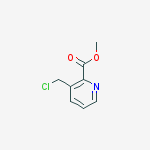 Structure of Methyl 3-(chloromethyl)pyridine-2-carboxylate
