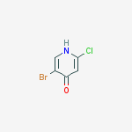 Structure of 5-BroMo-2-chloro-4-hydroxypyridine
