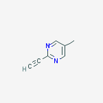 Structure of 2-ethynyl-5-methylpyrimidine